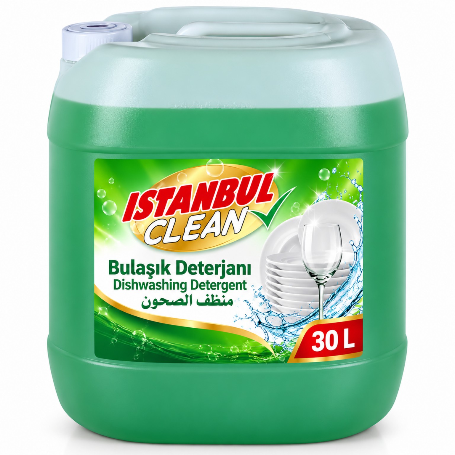 سائل جلي أخضر 30 لتر