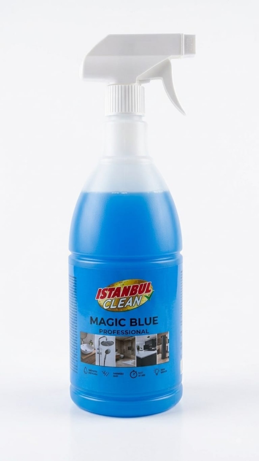 İstanbul Clean Magic Blue Bathroom and chrome cleaner منظف الحمامات والكروم