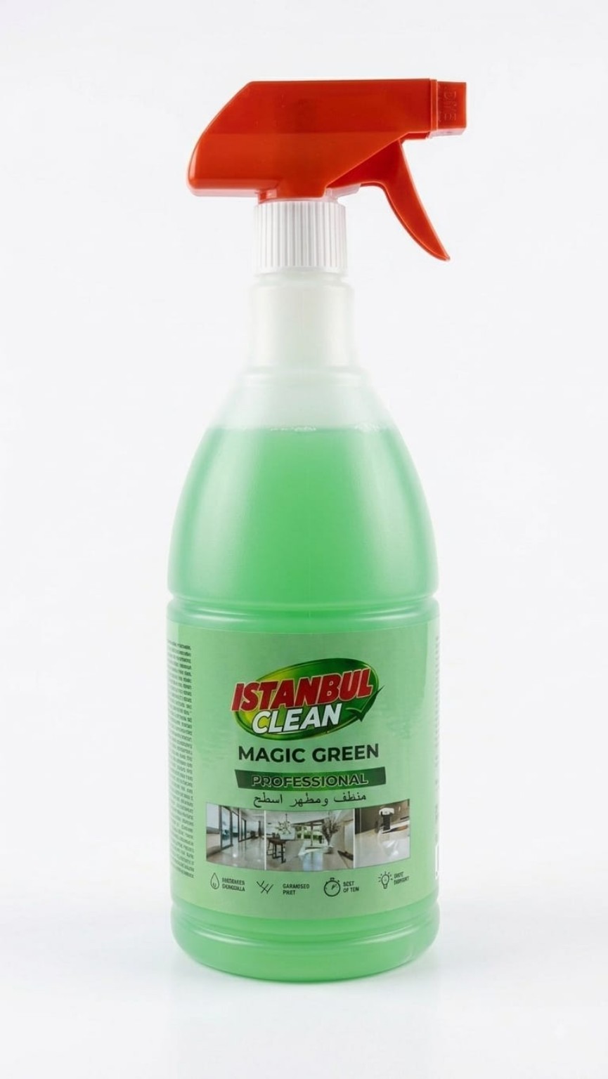 İstanbul Clean Magic Green Surface cleaner منظف ونظافة الأسطح