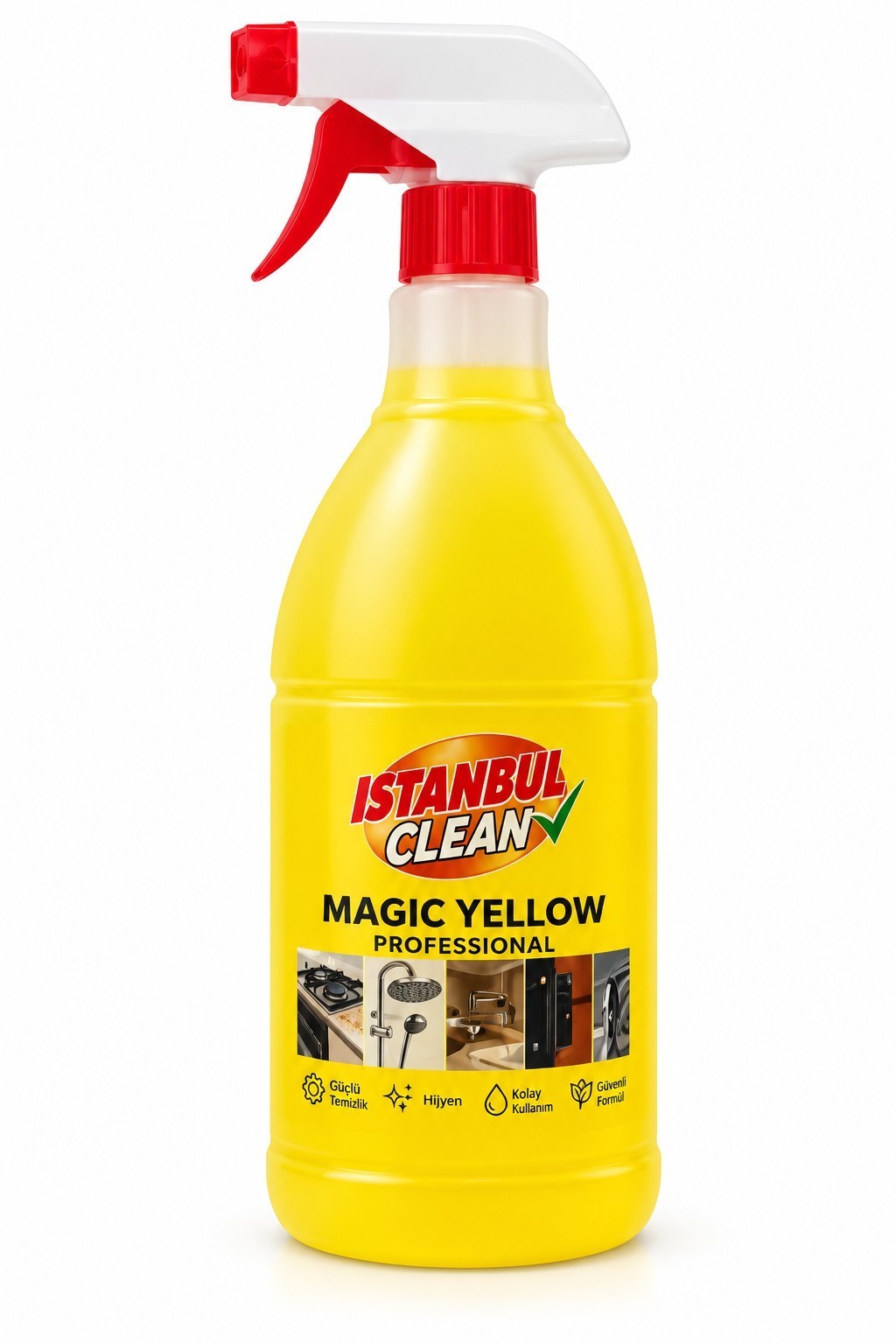 İstanbul Clean Magic Yellow Multi-purpose cleaner منظف متعدد الاستخدامات